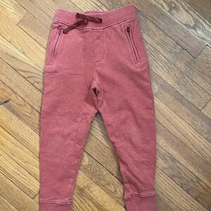 J Crew boys pull on joggers rust orange size 7